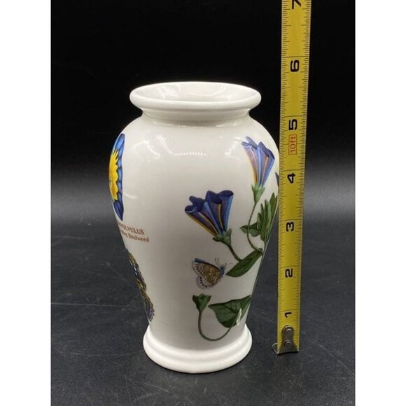 Portmeirion Botanic Garden Canton Vase Convolvulus Trailing Bindweed 5.25” - Picture 7 of 12